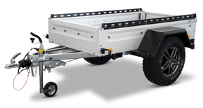 Böckmann Tieflader TL-EB3 Offroad 244x124 cm — 1 Achse, gebremst