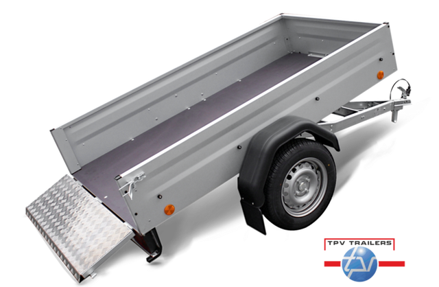Böckmann Maschinentransporter RK-EU3-K Light 244x124 cm — 1 Achse, ungebremst