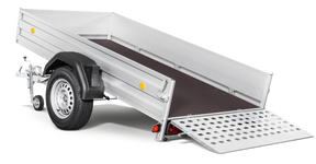 Böckmann Maschinentransporter TL-ALK 2513/75 252x130 cm — 1 Achse, ungebremst
