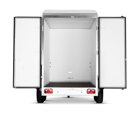 Böckmann Kofferanhänger KT 3015/27 H 302x153 cm — 2 Achsen, gebremst