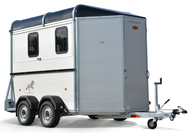 Böckmann Pferdeanhänger Traveller W 2 Big SK 357x200 cm — 2 Achsen, gebremst