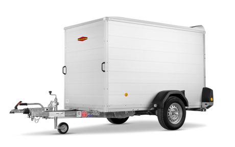 Böckmann Kofferanhänger KT-AL 2513/135 F 251x131 cm — 1 Achse, gebremst