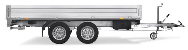 Böckmann Hochlader HL-AL 3718/20 374x180 cm — 2 Achsen, gebremst