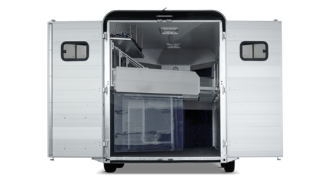 Böckmann Pferdeanhänger Traveller W 3 Big SK 458x200 cm — 2 Achsen, gebremst
