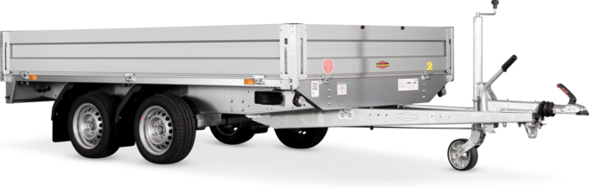 Böckmann Hochlader HL-AL 3218/35 F 324x180 cm — 2 Achsen, gebremst