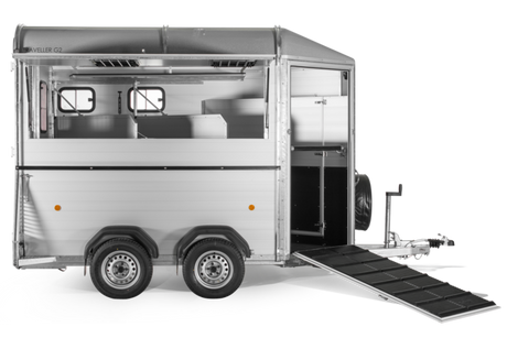 Böckmann Pferdeanhänger Traveller G 2 357x200 cm — 2 Achsen, gebremst
