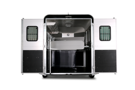 Böckmann Pferdeanhänger Traveller K 4 Big SK 458x200 cm — 2 Achsen, gebremst