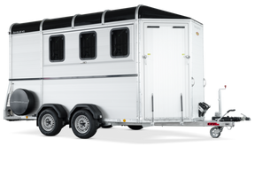 Böckmann Pferdeanhänger Traveller W 3 Big SK 458x200 cm — 2 Achsen, gebremst