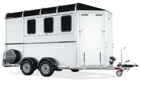 Böckmann Pferdeanhänger Traveller W 3 Big SK 458x200 cm — 2 Achsen, gebremst
