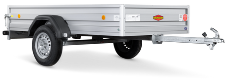 Böckmann Tieflader TL-AL 2515/75 252x150 cm — 1 Achse, ungebremst