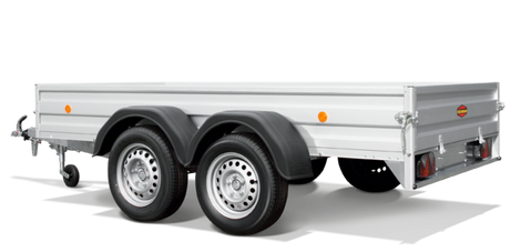 Böckmann Tieflader TL-AL 3015/27 302x150 cm — 2 Achsen, gebremst