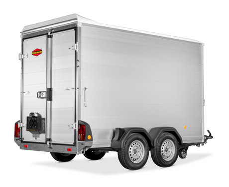 Böckmann Kofferanhänger KT-AL 3015/20 M F 301x152 cm — 2 Achsen, gebremst