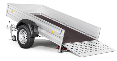 Böckmann Maschinentransporter TL-ALK 2513/135 252x130 cm — 1 Achse, gebremst