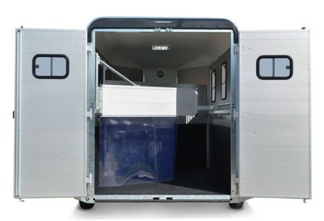 Böckmann Pferdeanhänger Traveller W 2 Big SK 357x200 cm — 2 Achsen, gebremst