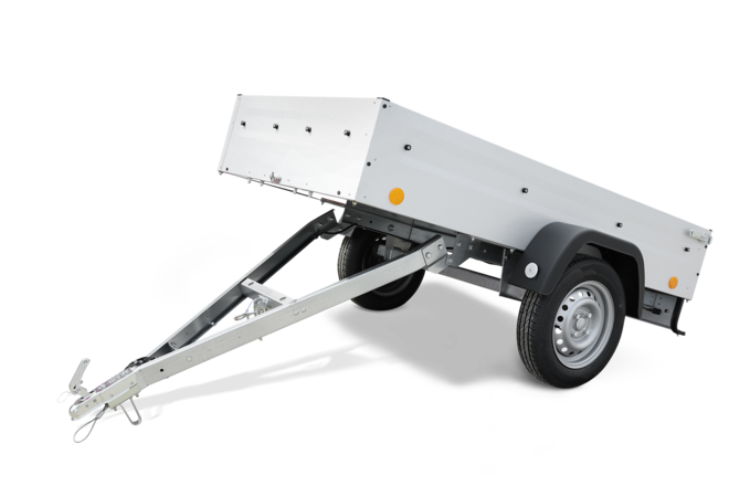 Böckmann Tieflader KD-EU2010/75 AL 203x108 cm — 1 Achse, ungebremst