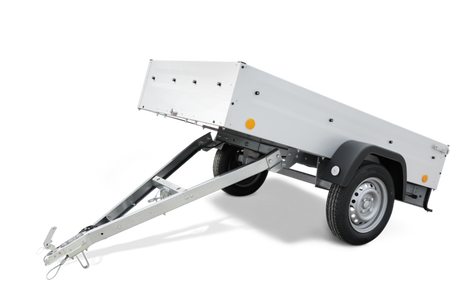 Böckmann Tieflader KD-EU2010/75 AL 203x108 cm — 1 Achse, ungebremst