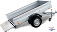 Böckmann Maschinentransporter RK-EU4-K Profi 244x144 cm — 1 Achse, ungebremst