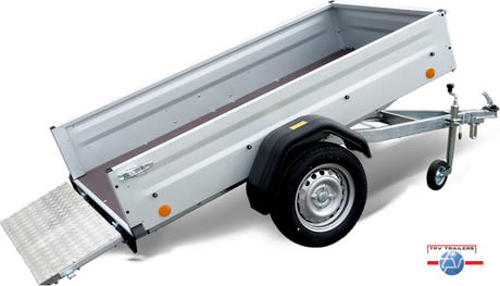 Böckmann Maschinentransporter RK-EU4-K Profi 244x144 cm — 1 Achse, ungebremst
