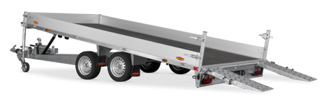 Böckmann Maschinentransporter MH-AL 4321/30 430x210 cm — 2 Achsen, gebremst