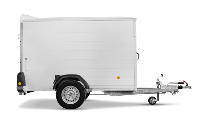 Böckmann Kofferanhänger KT-AL 2513/135 F 251x131 cm — 1 Achse, gebremst