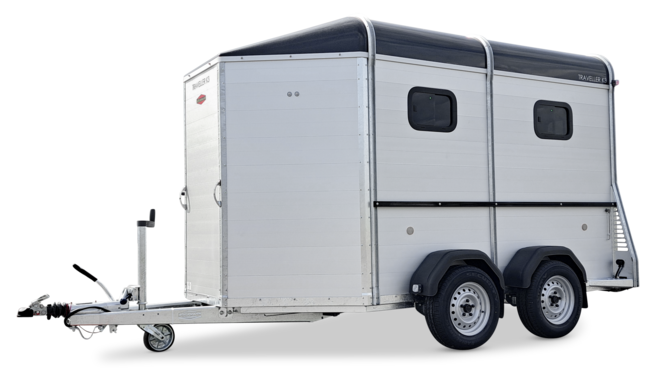 Böckmann Pferdeanhänger Traveller K 3 Big SK 357x200 cm — 2 Achsen, gebremst