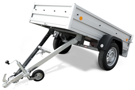 Böckmann Tieflader KD-EU3 244x124 cm — 1 Achse, ungebremst
