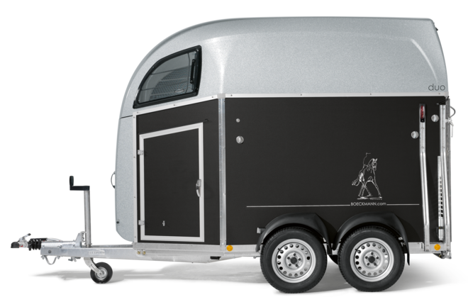 Böckmann Pferdeanhänger Duo R 328x165 cm — 2 Achsen, gebremst