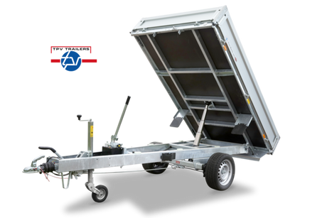 Böckmann Maschinentransporter HL-ERK 2515/15 256x150 cm — 1 Achse, gebremst