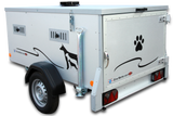 Böckmann Kofferanhänger Hundeanhänger HT-EU2/3 Dog3 Plus 203x124 cm — 1 Achse, ungebremst