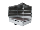 Anssems Hochplane mit Gestell ASX/PSX 325x178x150