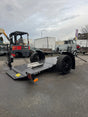 Balhanger Moto-1 Black Edition Motorradanhänger 750 kg — 1 Achse, ungebremst, hydraulisch absenkbar