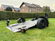 Balhanger Moto-2 Black Edition Motorradanhänger 750 kg — 1 Achse, ungebremst, hydraulisch absenkbar