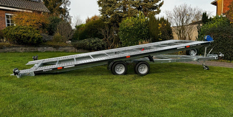 Balhanger Optilift 2745 Autotransporter 450x216 cm — 2 Achsen, gebremst, absenkbar