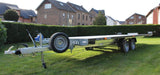 Balhanger Optilift 3555 Autotransporter 550x216 cm — 2 Achsen, gebremst, hydraulisch kippbar