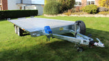 Balhanger Optilift 3555 Autotransporter 550x216 cm — 2 Achsen, gebremst, hydraulisch kippbar
