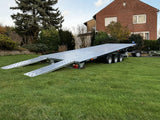 Balhanger TrimaX 3555 Autotransporter 550x216 cm — 3 Achsen, gebremst, hydraulisch kippbar