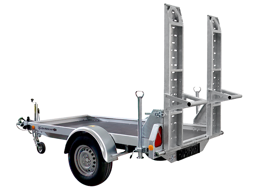 TPV Maschinentransporter BEB 2412/13 244x124 cm — 1 Achse, gebremst