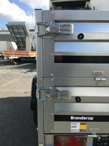 Brenderup 1205 SUB 750 Kippi 204x116 cm — 1 Achse, ungebremst, kippbar · inkl. Kastenaufsatz