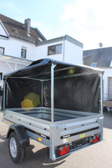 Brenderup 1205 SUB 750 Kippi 203x116 cm — 1 Achse, ungebremst, kippbar · inkl. Plane & Spriegel