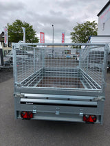 Brenderup 2300STB2000 302x153 cm — 2 Achsen, gebremst · inkl. Laubgitter
