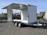 Brenderup CD300TBD2000 mit Verkaufsklappe 300x155 cm — 2 Achsen, gebremst