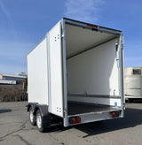 Brenderup CD300TBD2000 mit Verkaufsklappe 300x155 cm — 2 Achsen, gebremst