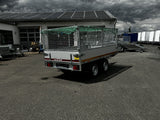Eduard Heckkipper 251x145 cm — 2 Achsen, gebremst, 2000 kg · inkl. Laubgitter & Netz