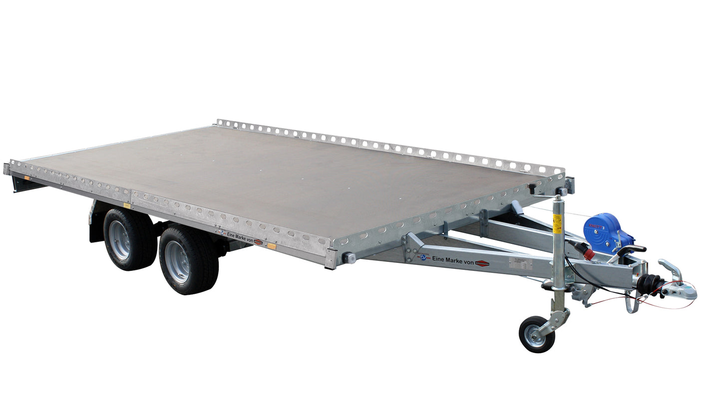 TPV Autotransporter HL-TBH4520/27-R 10 Zoll 455x202 cm — 2 Achsen, gebremst