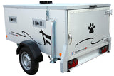 TPV Hundeanhänger HT-EU2/3 Dog3 Plus 203x124 cm — 1 Achse, ungebremst