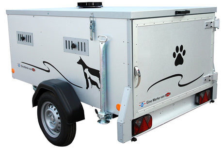 TPV Hundeanhänger HT-EU2/3 Dog3 Plus 203x124 cm — 1 Achse, ungebremst