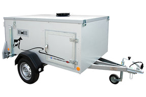 TPV Hundeanhänger HT-EU2/3 Dog3 Plus 203x124 cm — 1 Achse, ungebremst