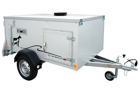 TPV Hundeanhänger HT-EU2/3 Dog3 Plus 203x124 cm — 1 Achse, ungebremst