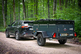 TPV Kofferanhänger KT-EB3 Offroad-Camper 2.0 pulverbeschichtet 244x124 cm — 1 Achse, gebremst