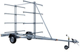 TPV Bootsanhänger BA 750-K 451x136 cm — 1 Achse, ungebremst